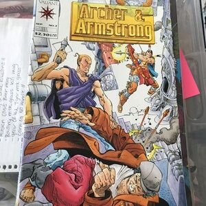 Archer & Armstrong #2 Comic Book - Colorful Cover